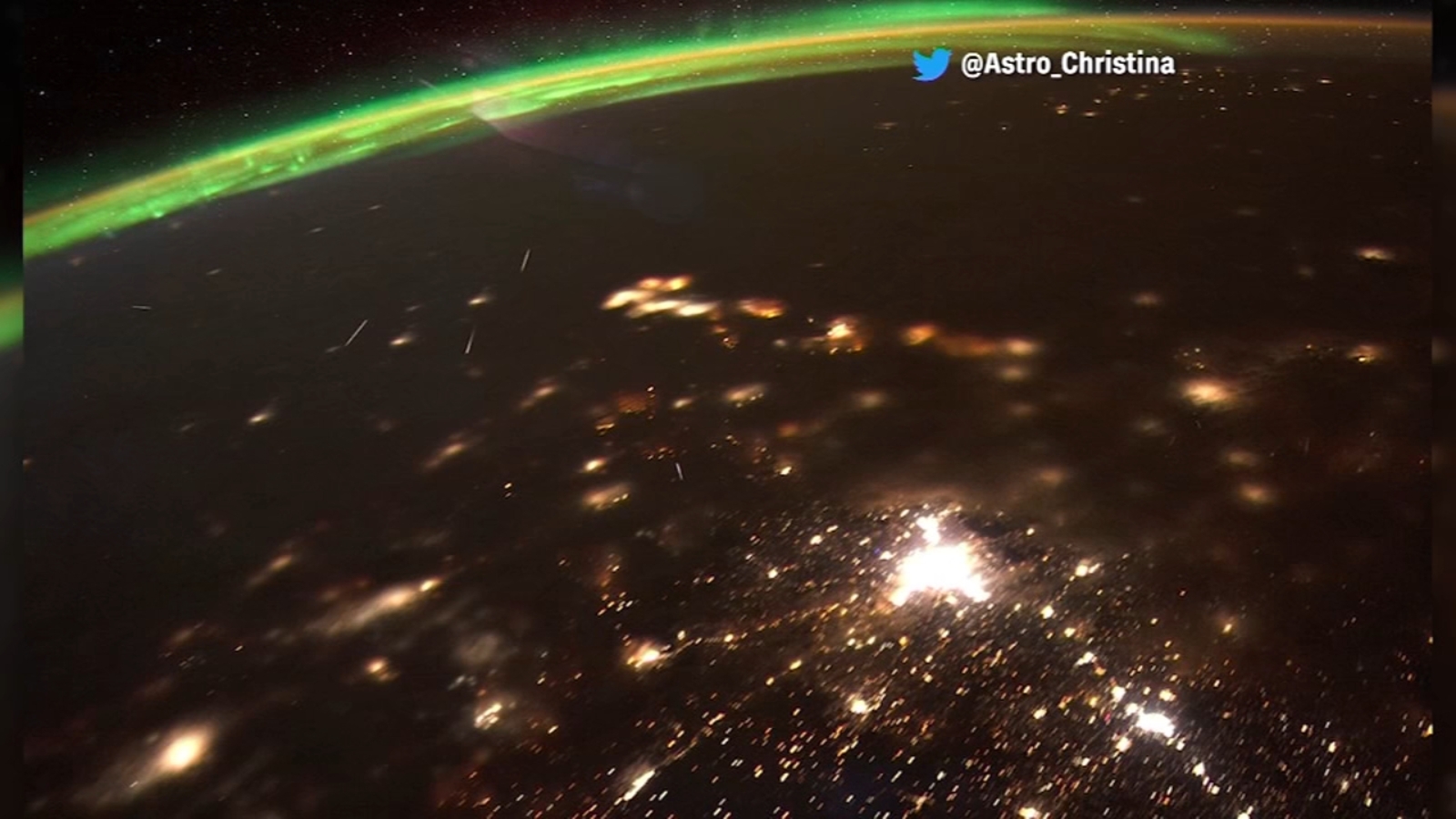 Astronaut Christina Koch who graduated from NC State shows what a