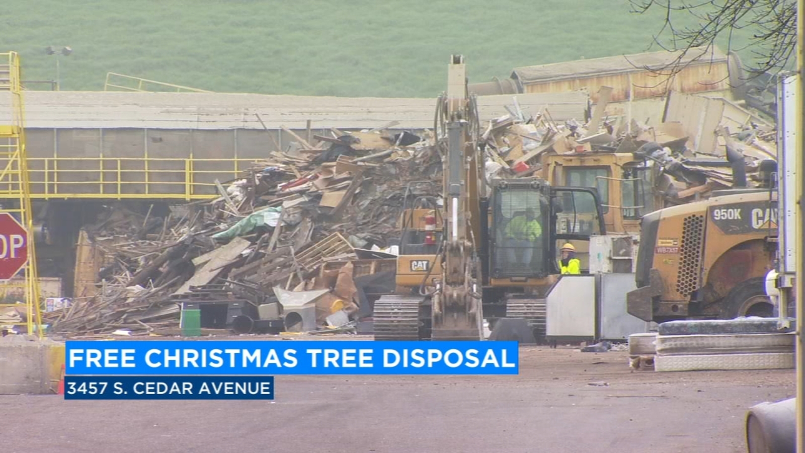 Free Christmas Tree Recycling ABC30 Fresno