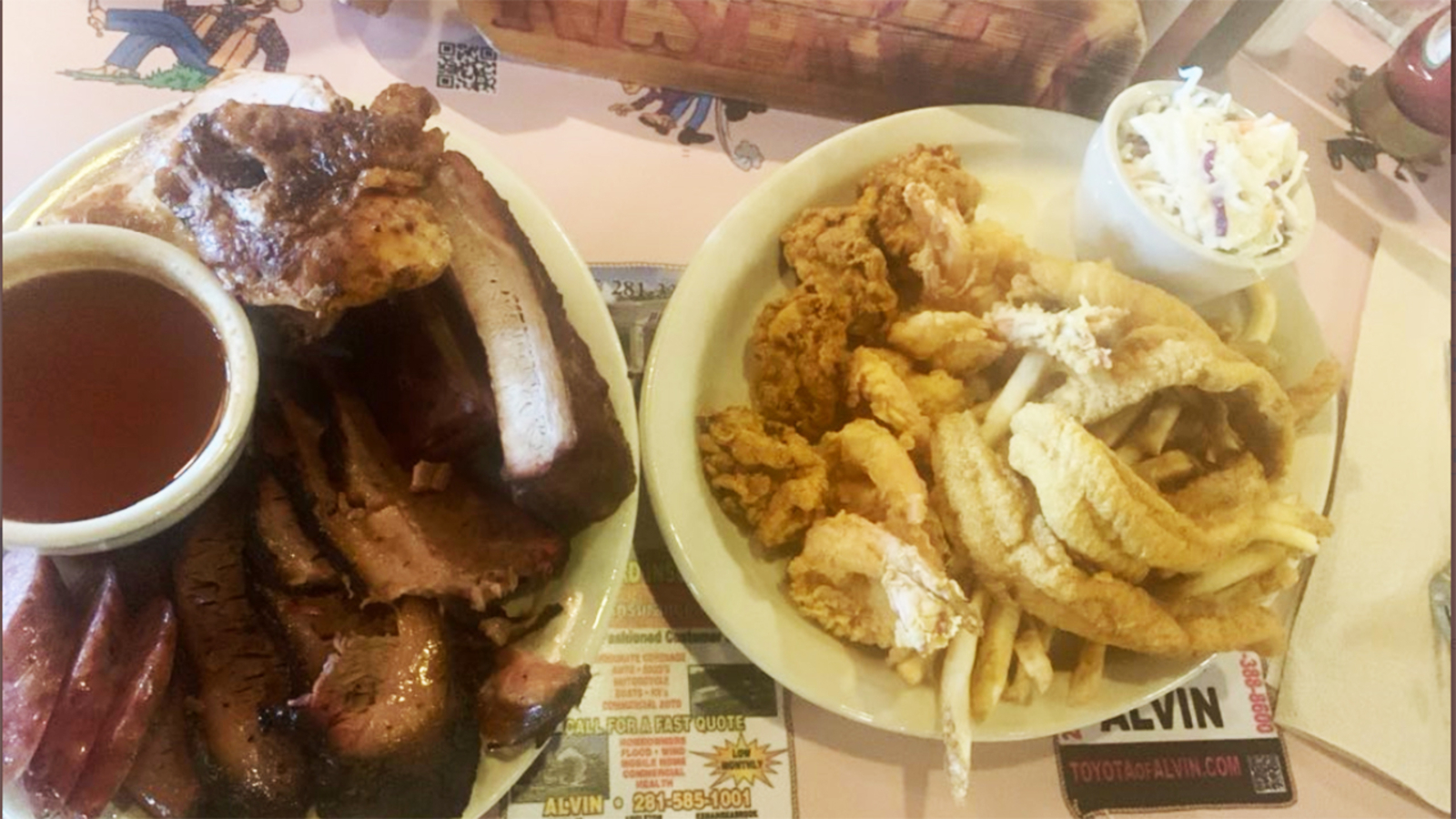 ABC13 Plus Alvin Joe's BarBQ has portion sizes as big as Texas