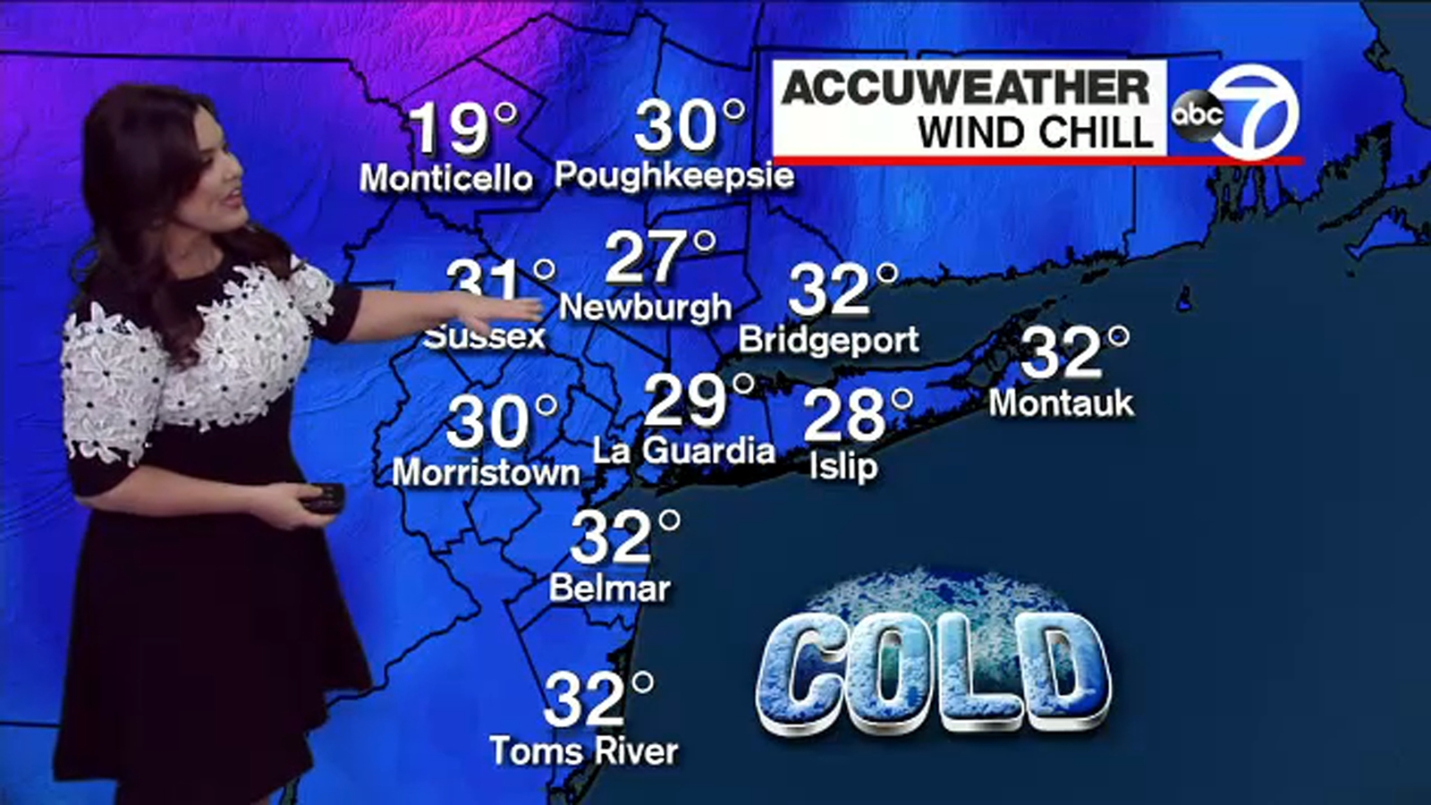 AccuWeather forecast in TriState area ABC7 New York