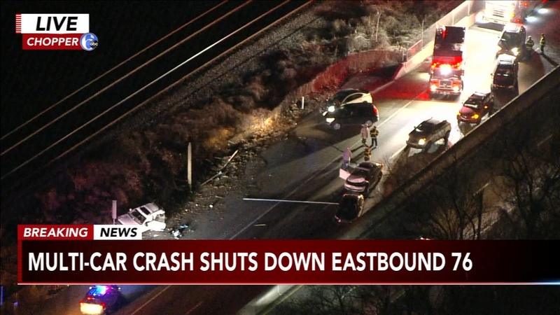 Schuylkill Expressway Reopens After Multi Vehicle Crash 6abc Philadelphia