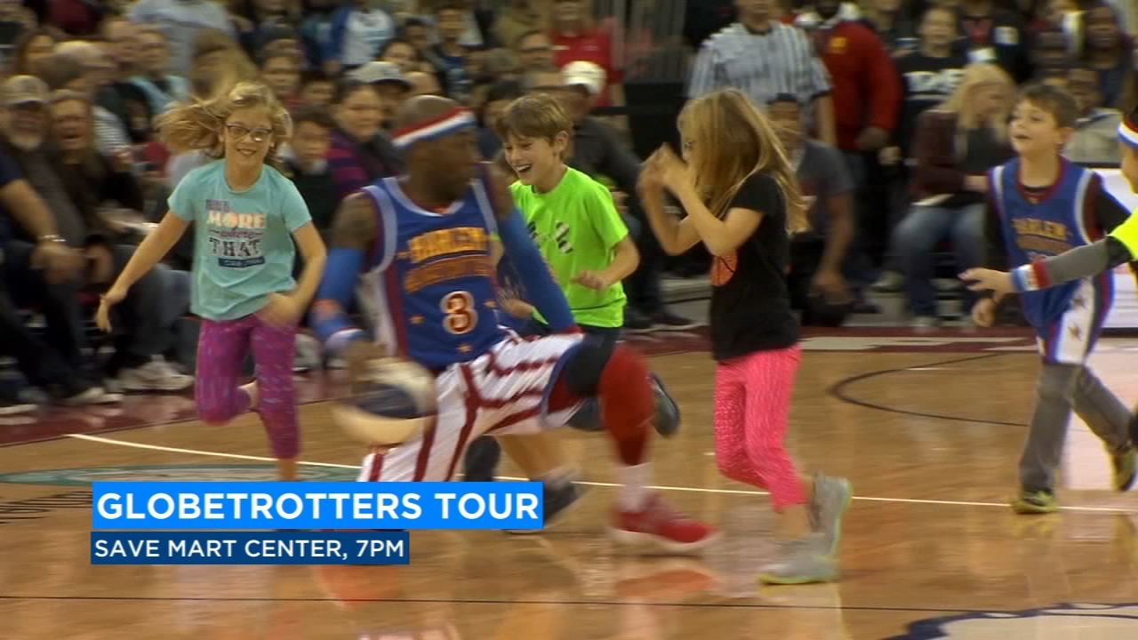 Harlem Globetrotters in Fresno