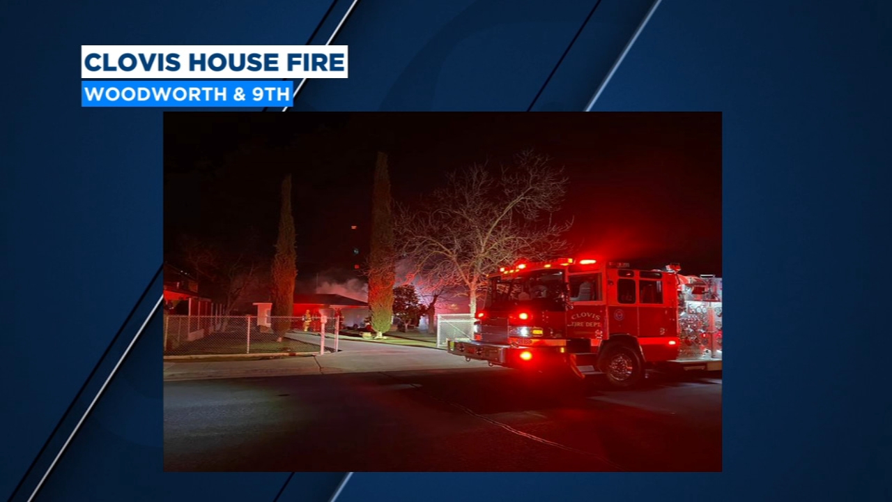 Clovis firefighters battle two house fires in less than 12 hours
