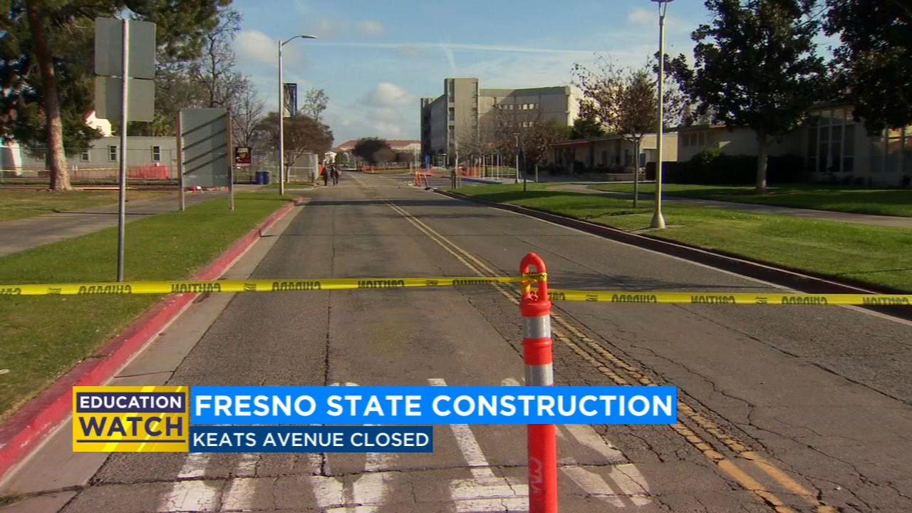Fresno State students to see road closures during student union construction