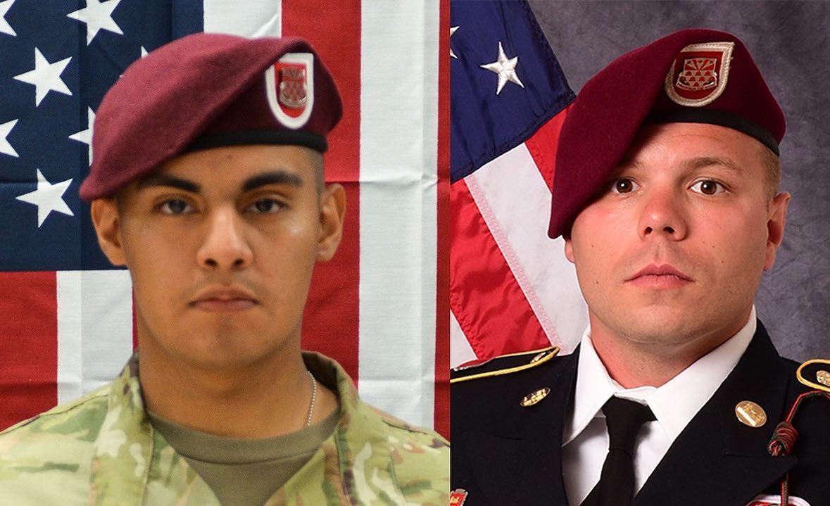 US, NC flags lowered to half-staff after 2 Fort Bragg paratroopers killed