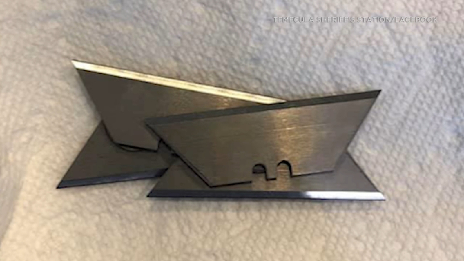 Temecula drivers warned to use caution after victim finds razor blades