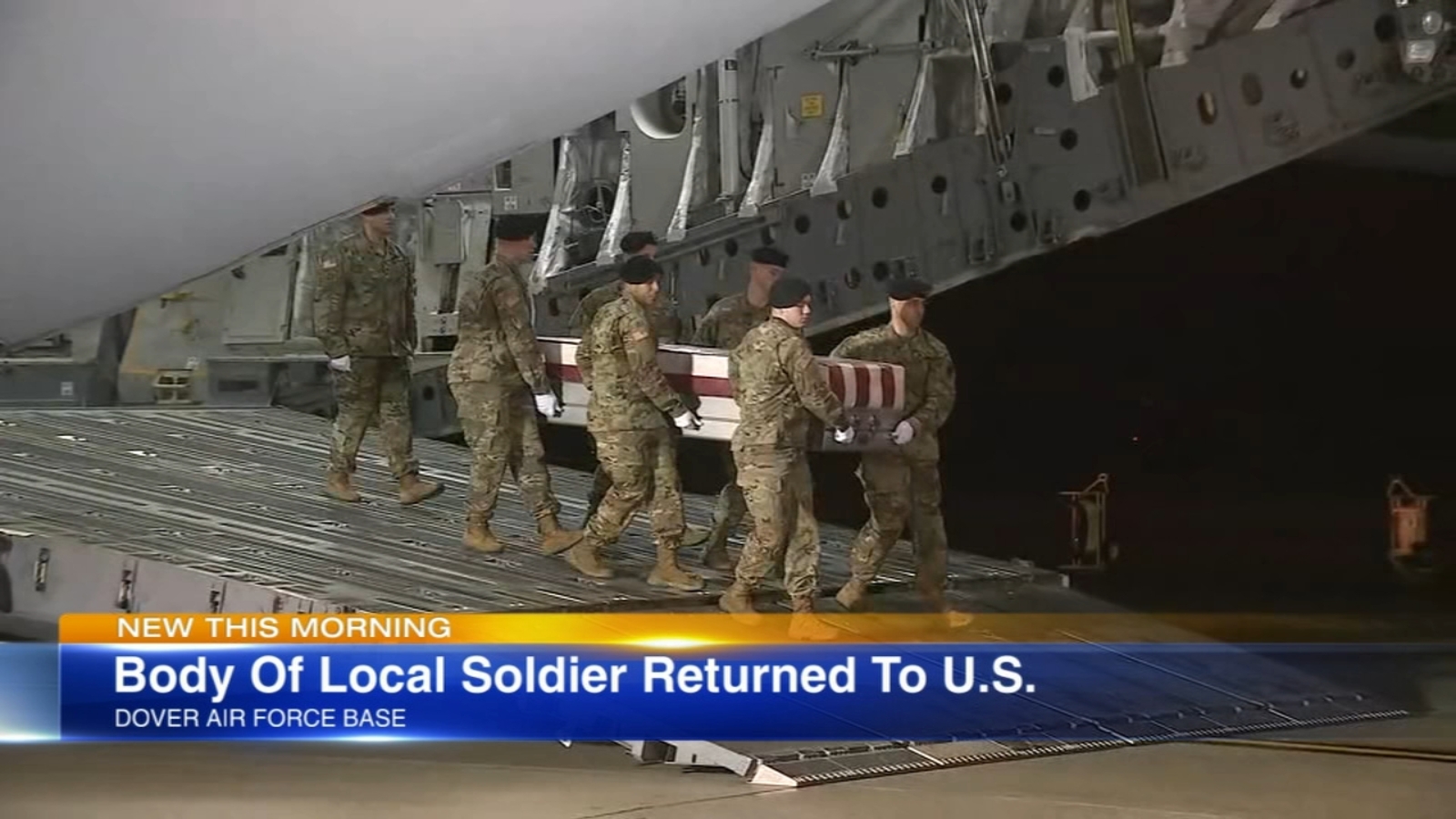 Miguel Villalon Body Of Soldier From Aurora Killed In Afghanistan Returns To Us Soil At Dover Air Force Base Abc7 Chicago