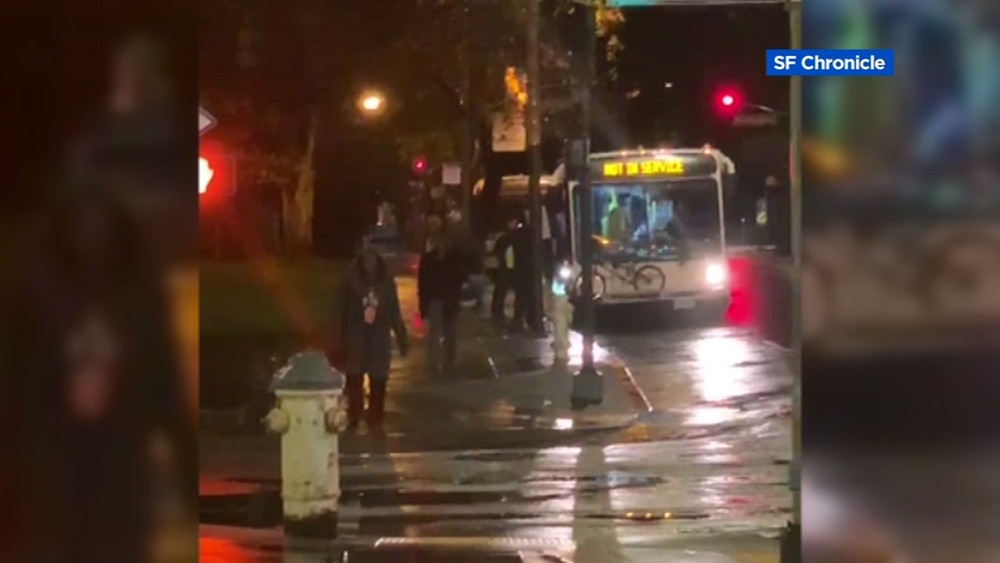 SamTrans buses appear to be dropping off homeless in SF