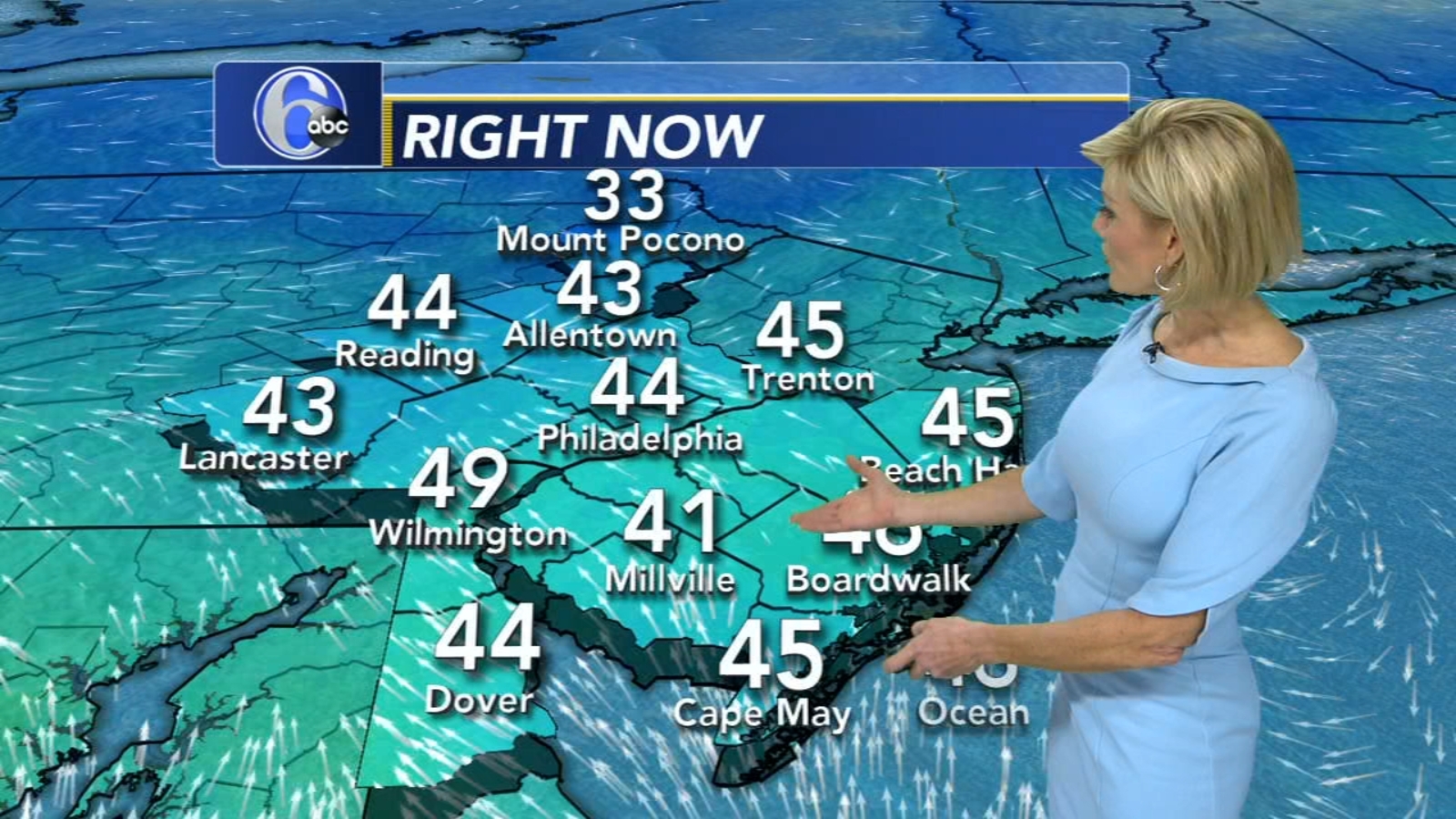 AccuWeather forecast for Philadelphia, Pennsylvania, New Jersey and