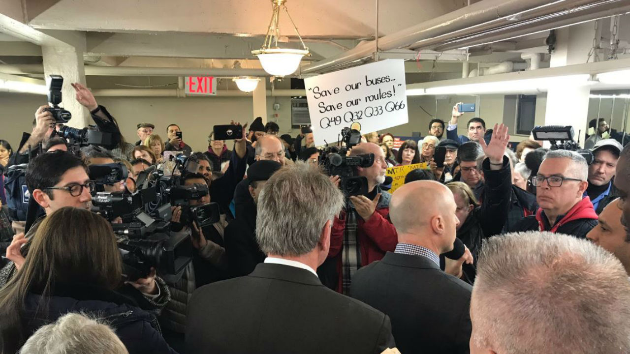 MTA gets blowback over plan to overhaul bus network in Queens
