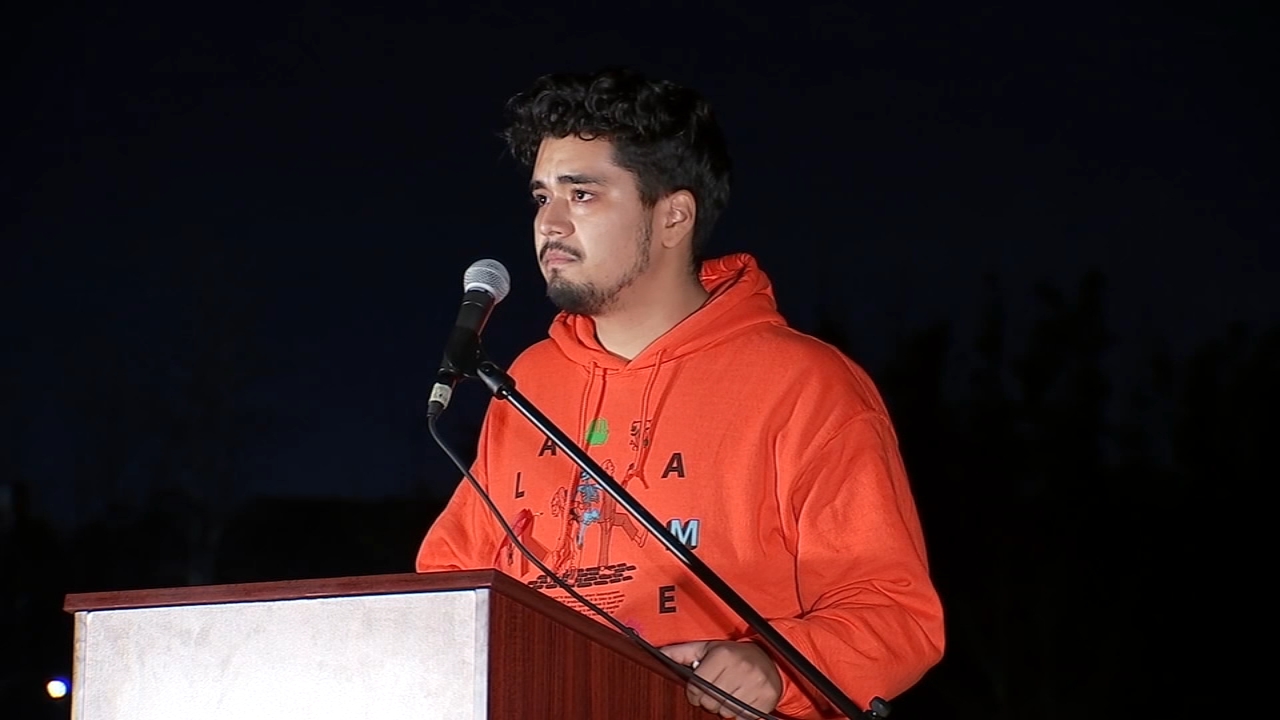 Brother of Bellaire HS shooting victim gives tearful speech