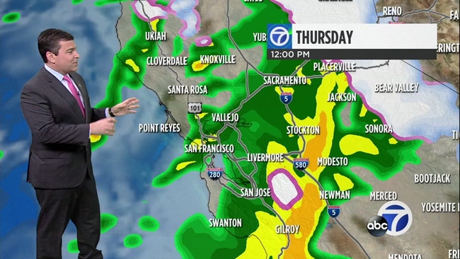 Storm triggers Flood Advisory for parts of Bay Area - ABC7 San Francisco