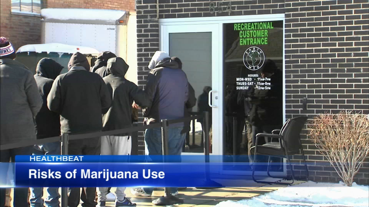 Health risks of marijuana remain despite legalization in Illinois, doctors say