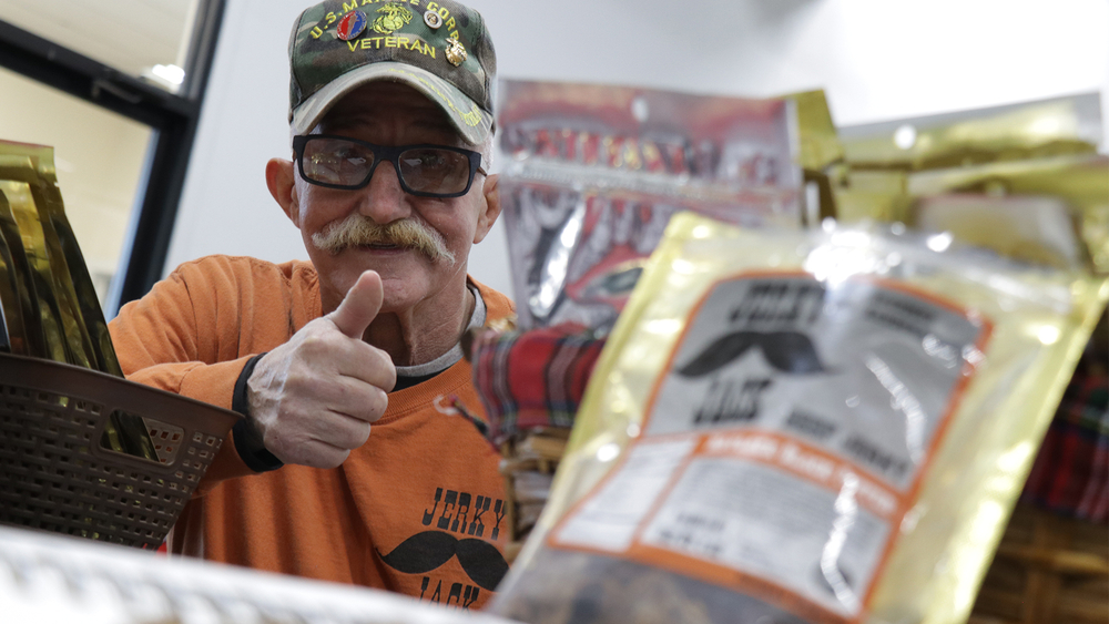 Making amazing jerky is this veteran's latest mission