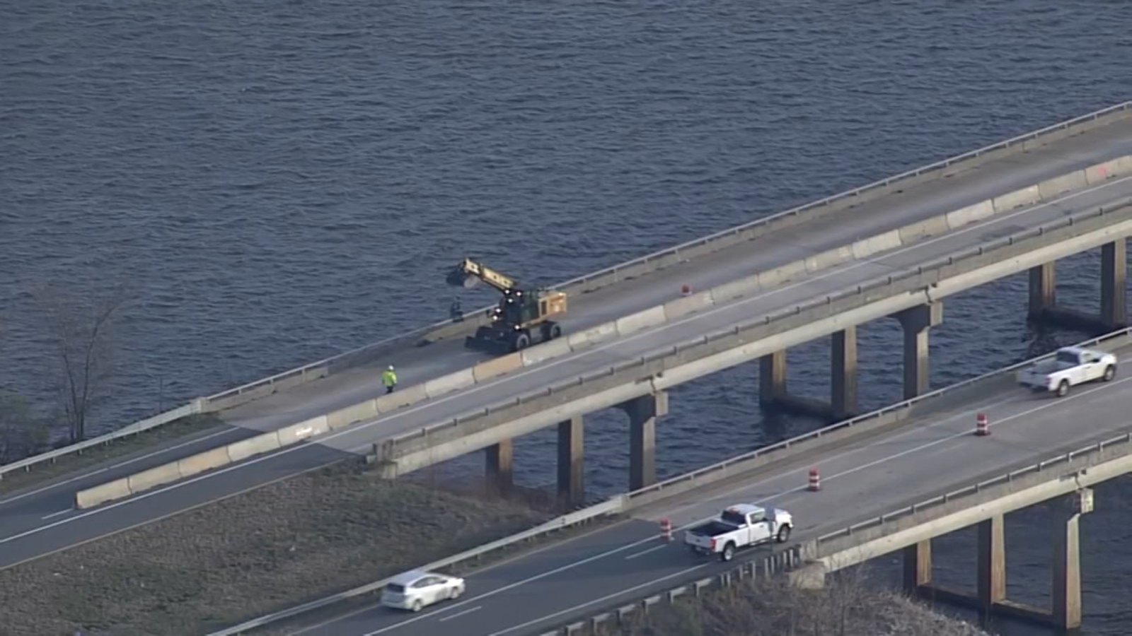 Lanes closed on Jordan Lake bridges until September ABC11 RaleighDurham