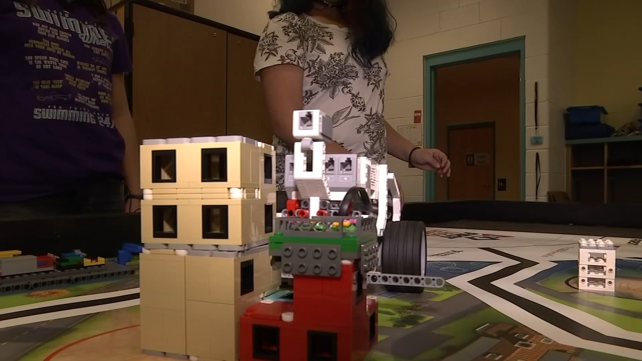 Hodge Road Elementary robotics team going for state championship