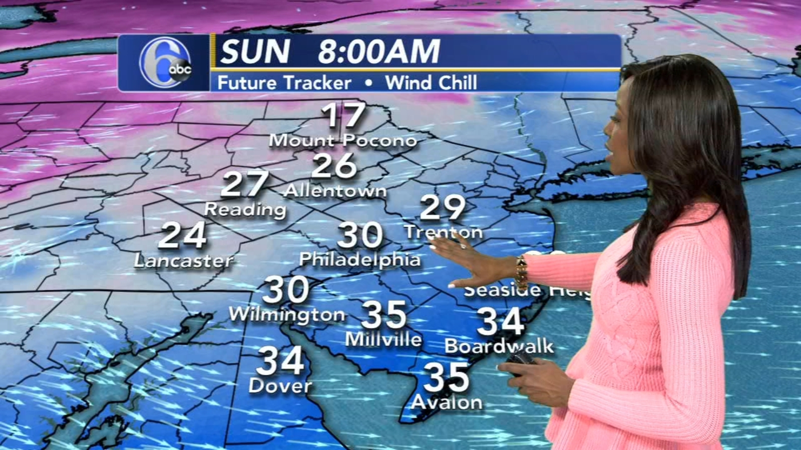 Melissa Magee with AccuWeather 6abc Philadelphia