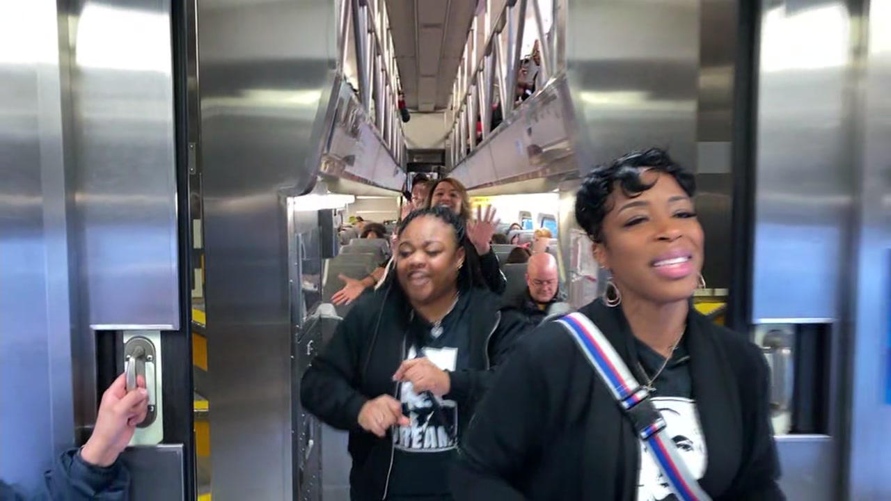 Caltrain MLK Celebration Train rolls through Bay Area