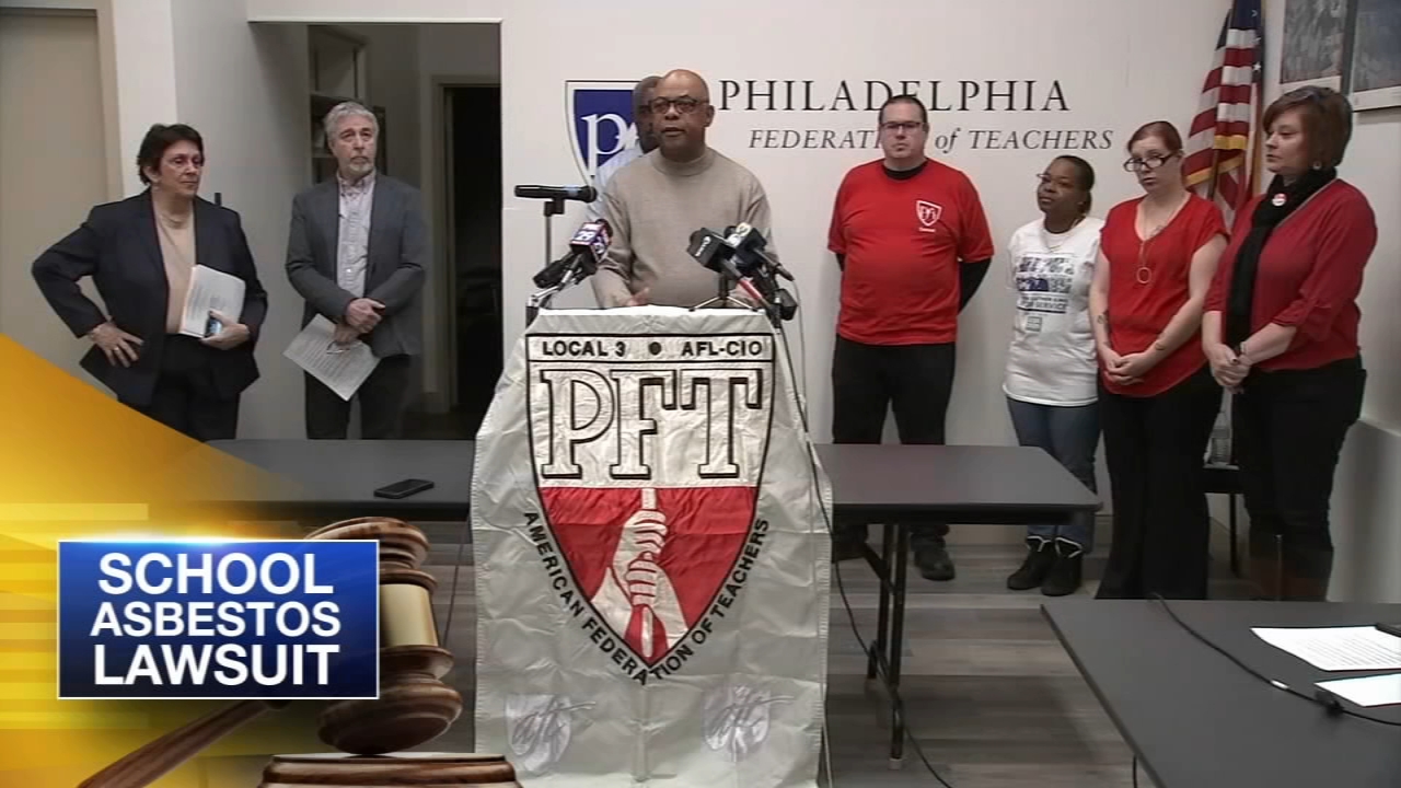 Philadelphia teachers' union taking legal action over asbestos in schools