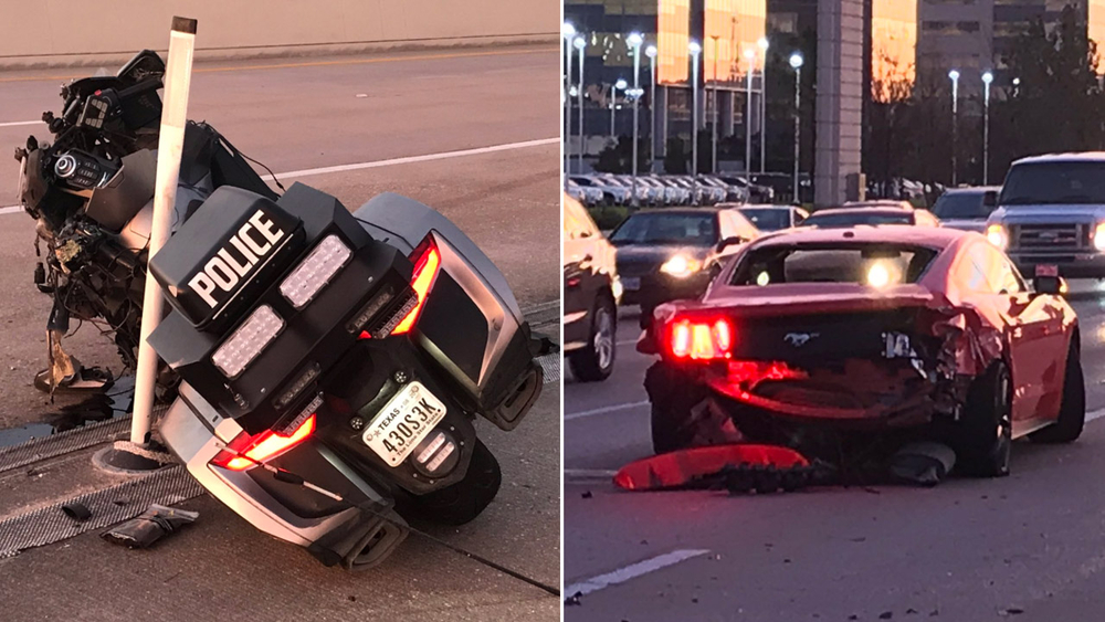 Liberty County deputy involved in west Houston crash
