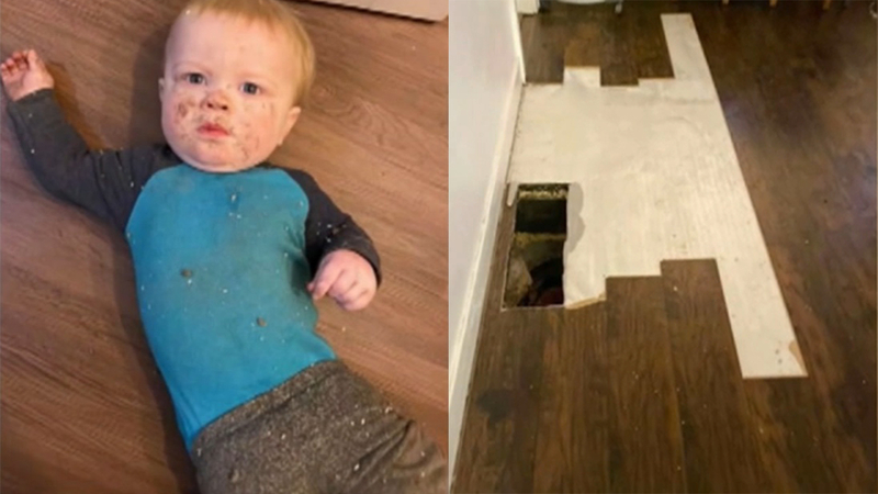 10 Month Old Falls 8 Feet Down Into Heating Vent Abc13 Com