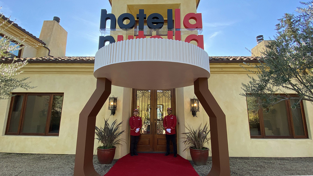 A hotel devoted to the love of Nutella!