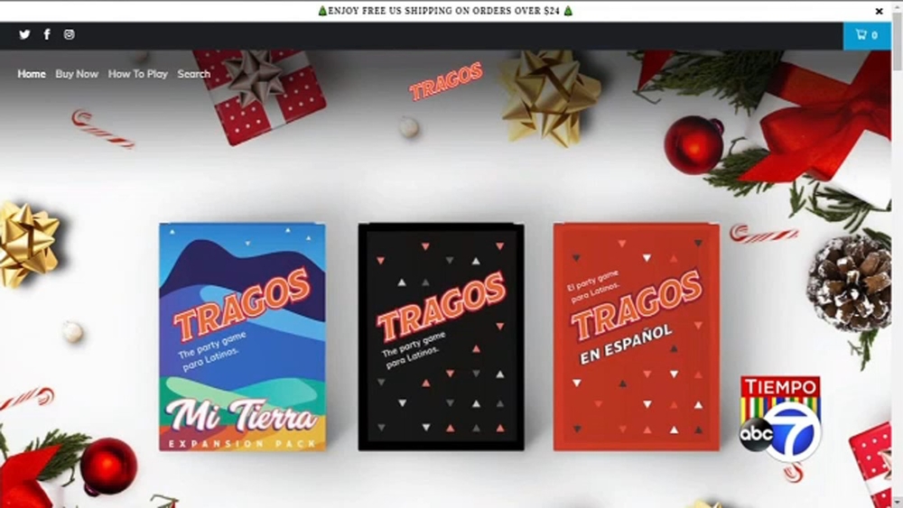 "Tragos" A fun card game to celebrate Latinos: Part 1
