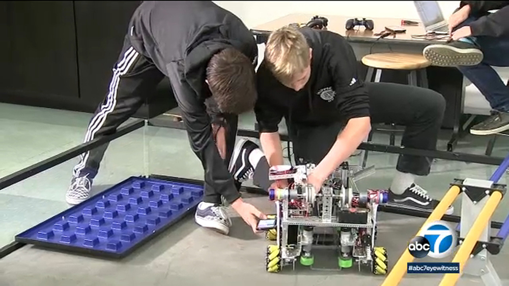 Monrovia middle school to compete in overseas robotics competition