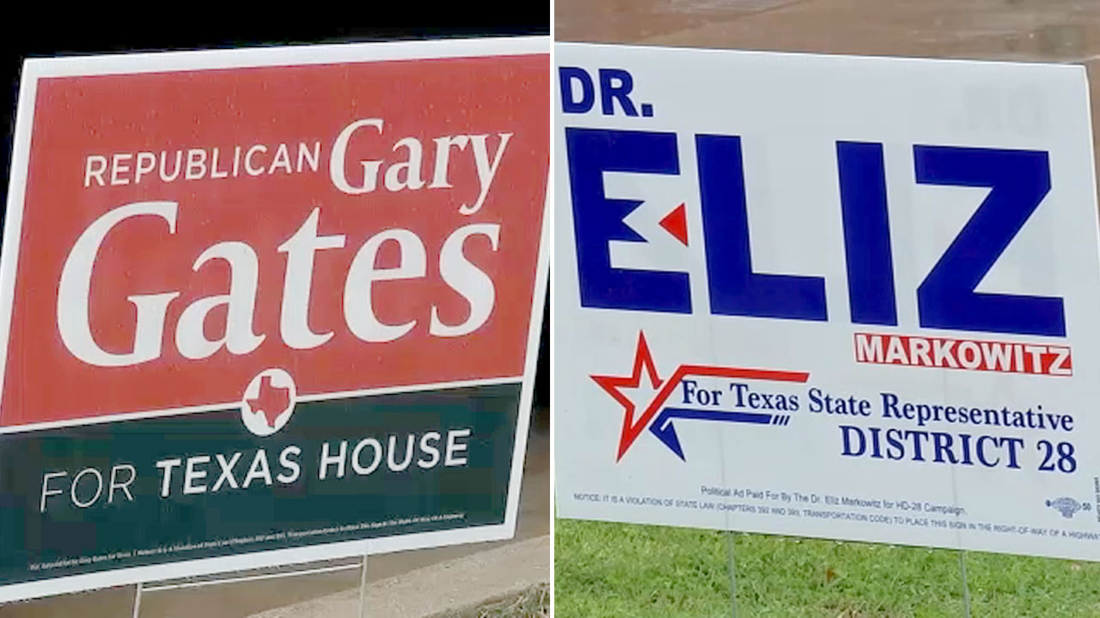 Fort Bend Co. special election Eliz Markowitz and Gary Gates in Texas