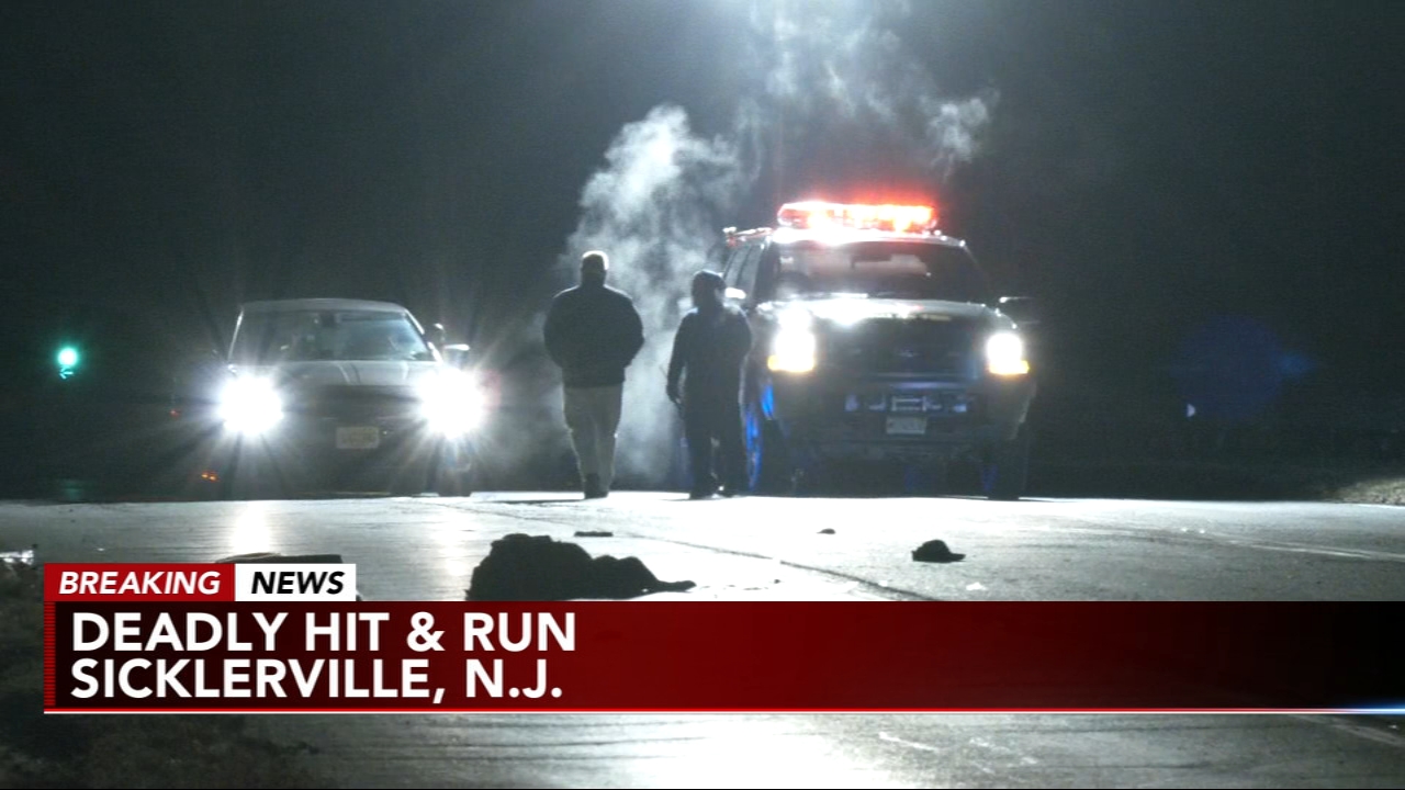 Deadly hit and run in Sicklerville, N.J.