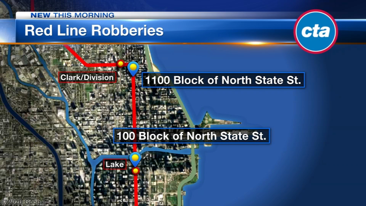Chicago police warn of CTA Red Line robberies
