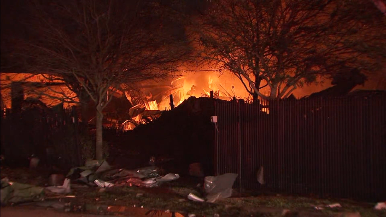 Massive explosion reported in NW Houston