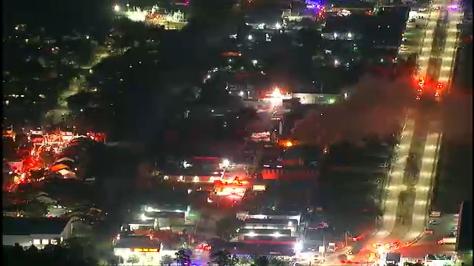 Houston explosion Massive blast at Watson Grinding and Manufacturing