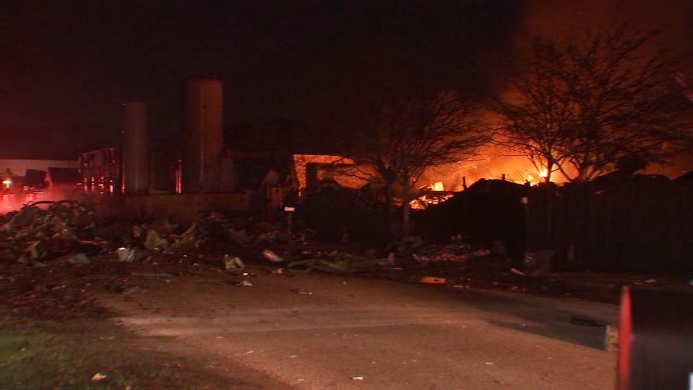 Witnesses describe injured workers after blast
