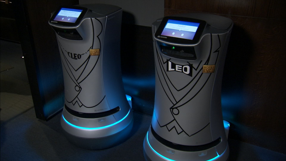 Hotel Recruits Robots to Deliver Room Service!