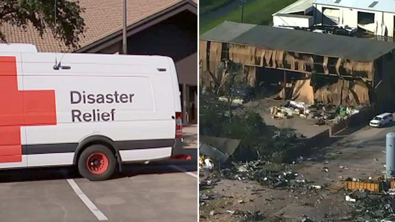 Shelter opens doors for those affected by explosion