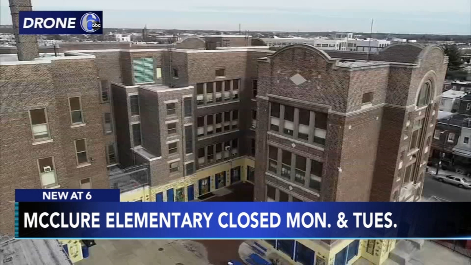 Alexander K. McClure Elementary School to Remain Closed Monday and