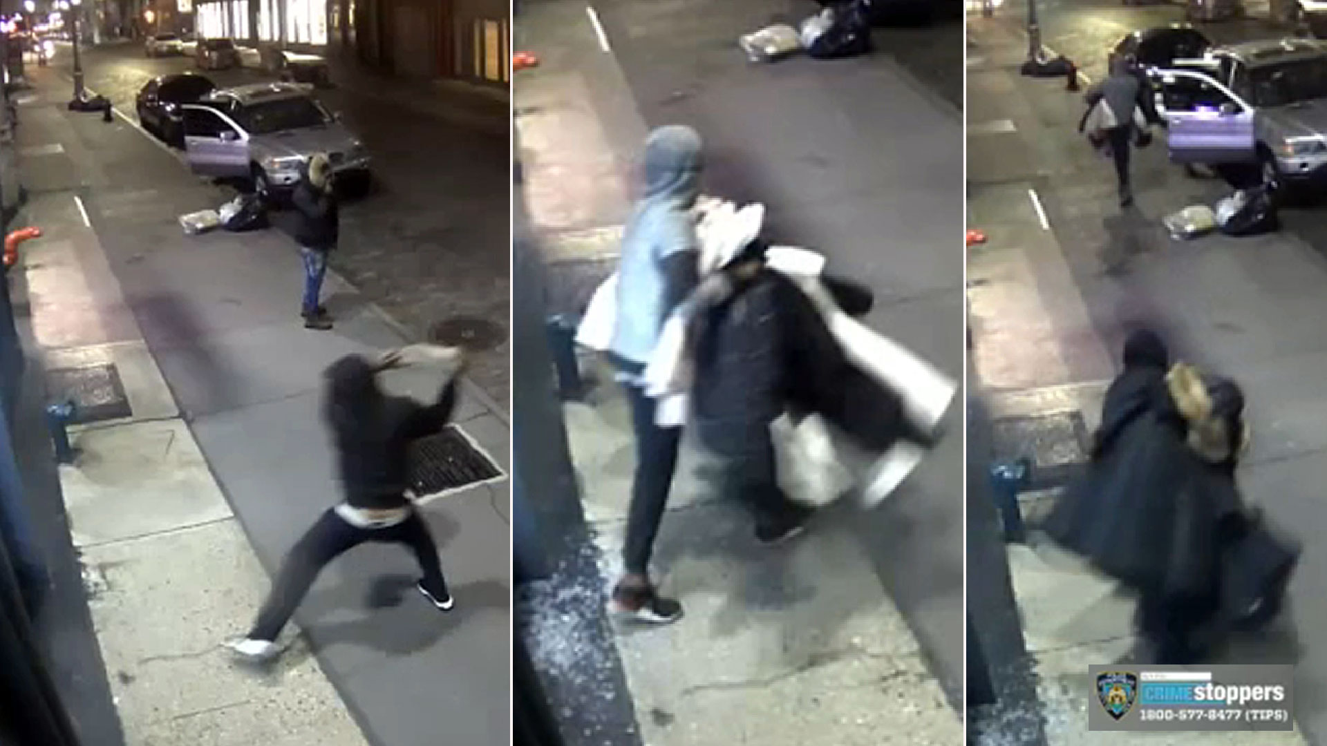 Video shows daring smash-and-grab robbery in Soho