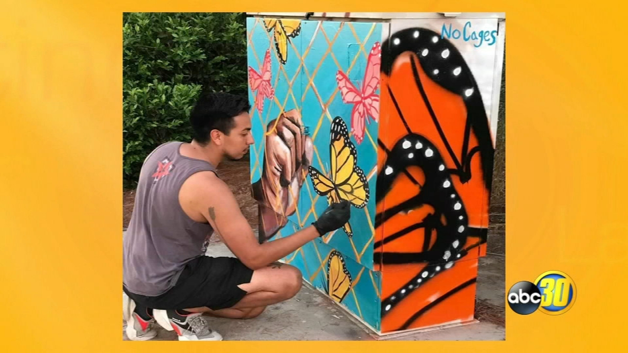 Local artist sparking interest with town's electrical boxes