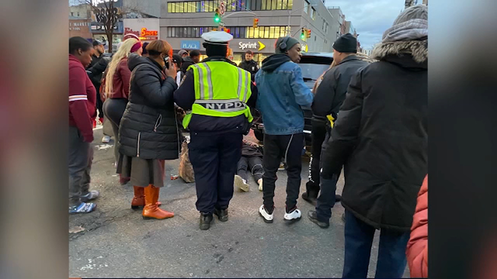 New York City strangers lift SUV after woman struck by SUV in Manhattan