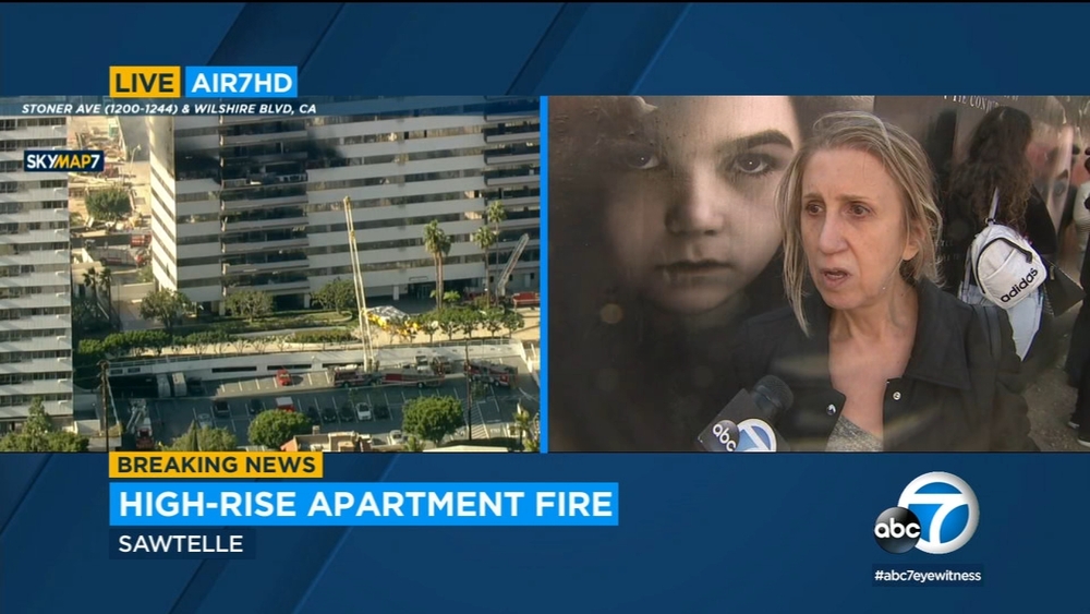 Woman recounts discovering her Westside building was on fire