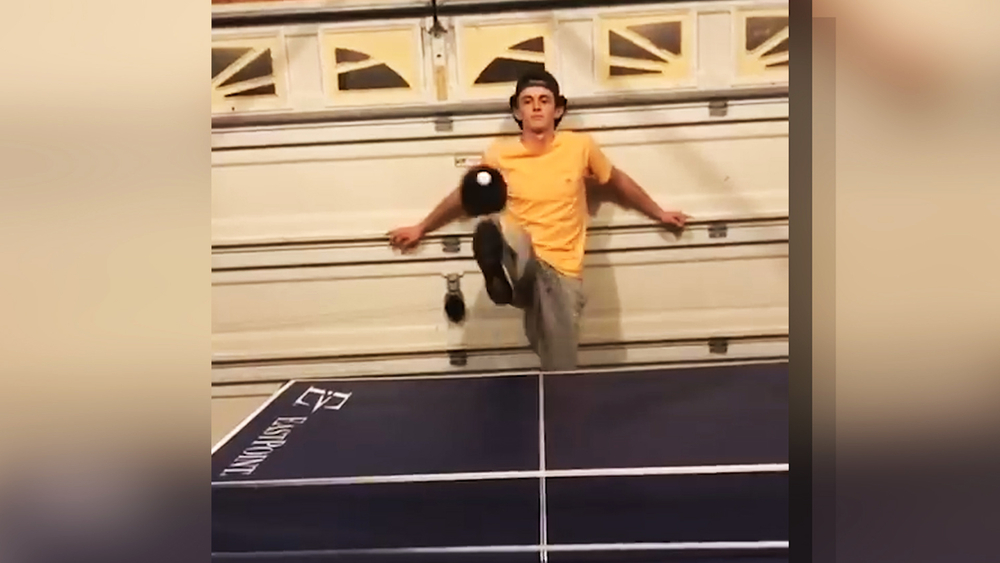 Apex teens go viral with insane ping pong challenge