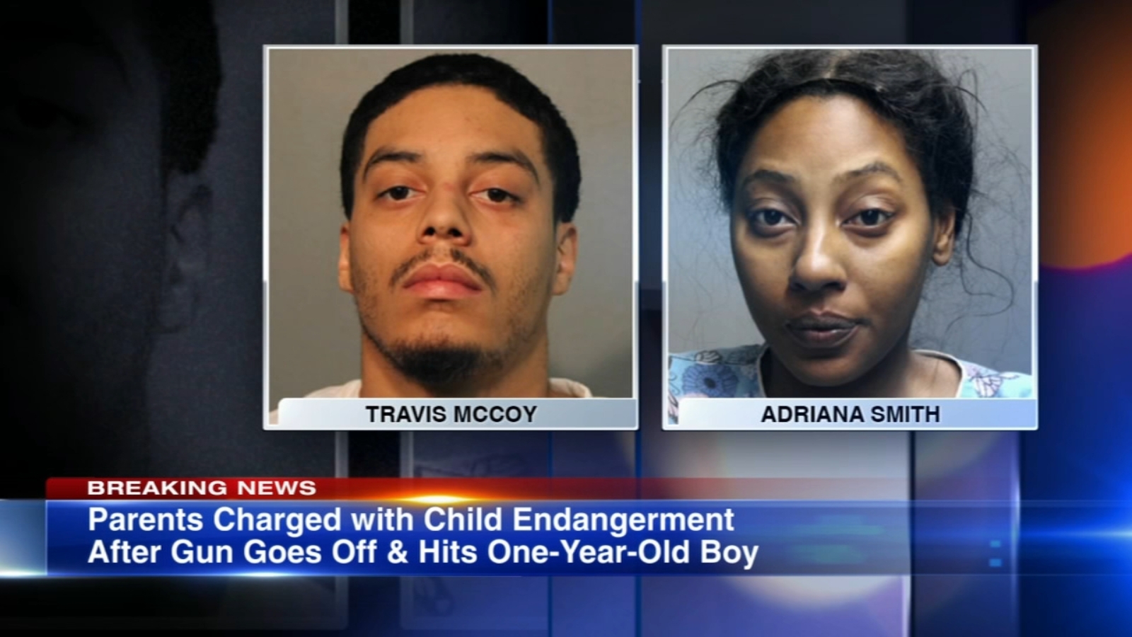 Parents charged after boy, 1, struck by gunfire as they fought over gun ...