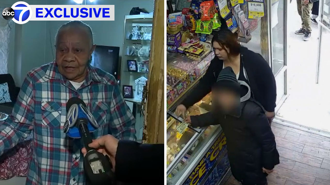 Thief snatches $20 bill out of elderly woman's hand in NYC deli