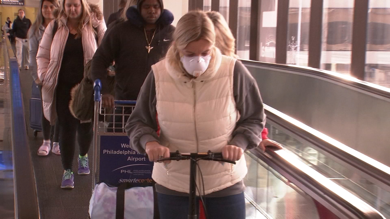 Coronavirus: Philadelphia travelers cautious, face masks in demand