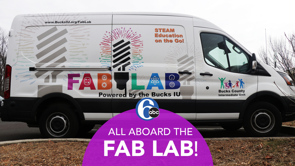 Mobile "Fab Lab" brings high-tech science experiments to Bucks County schools