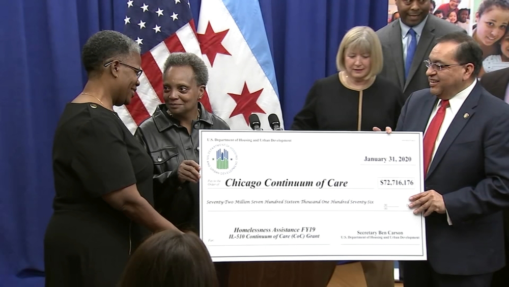 Federal housing agency awards $115M to combat homelessness in Illinois