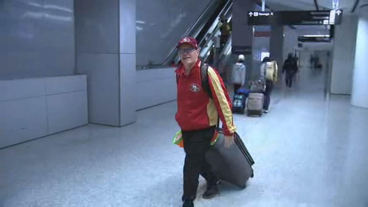 Fans return to SFO after 49ers disappointing loss