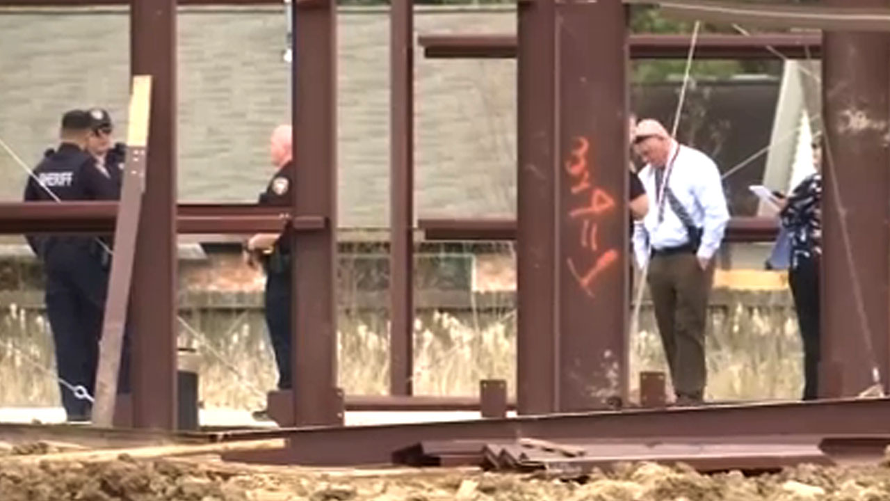 Officials work to confirm if work site fetus is human