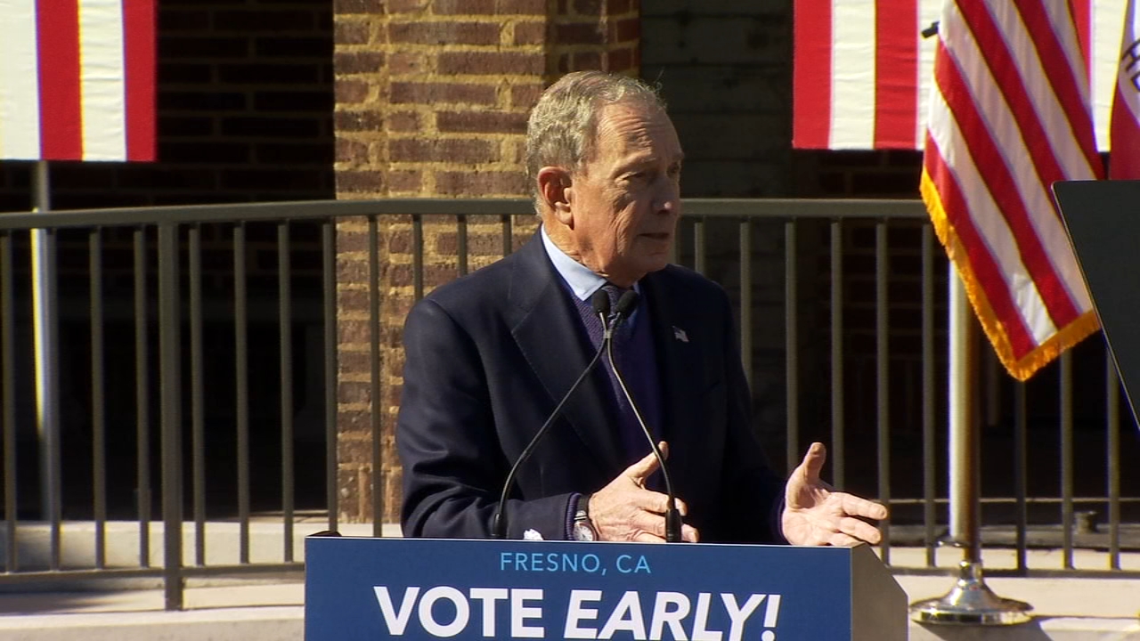 Mike Bloomberg makes Fresno campaign stop